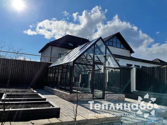 Теплица Рада Прайм 3,2 на 5,0 м под стекло (16 м²)